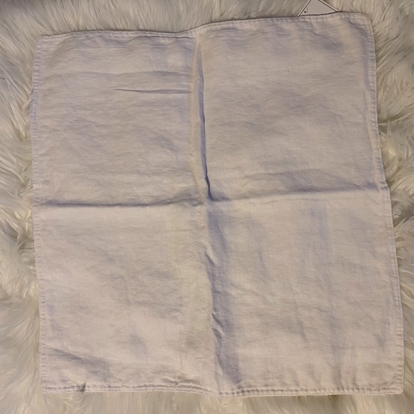 H&M Home White Linen Pillow Cover | 20x20 - Picture 1 of 6